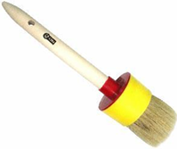 Кисть круглая пластиковый корпус нат. щетина №6 (30мм) (12шт) ON