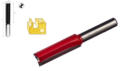 Фреза Атака 021200 пазовая прямая концевая=476380=