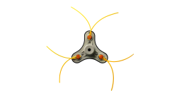 Катушка для косилки 23 универсальная адаптеры болт М6,М8/1 1,2 СЕБ/TORGWIN