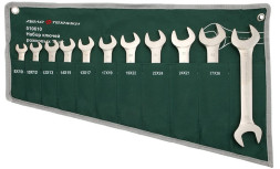 510610 Набор ключей рожковых-11шт.сумка