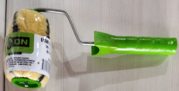 Валик в сборе ТИГР СО ШВОМ (иск. мех, ворс 16 мм) 100х48мм,бюгель 6 мм