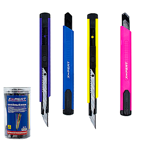 Нож канцелярский 9мм СК-092 X-PERT (24шт)
