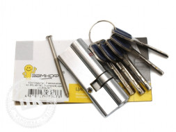 Механизм цилиндровый BR 80 (30*50), 5 ключей, хром