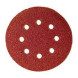 Круг наждач. на лип. 125мм Р400 8 отверстий
