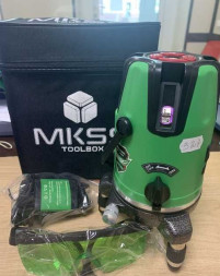 Лазерный уровень (нивелир) MKSS 5луч зеленный MK1511