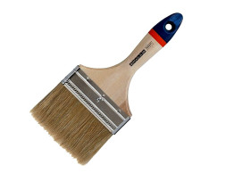 Кисть флейцевая, 50мм, натуральная щетина деревянная ручка, 4Walls Profi