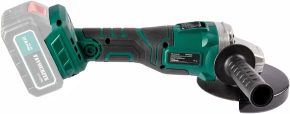 Угловая шлифовальная машина OBS 21 FG 125 SET PROMO акк. 21В, 2Ач+ЗУ FAVOURITE