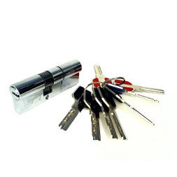 Механизм цилиндровый BR 85 (35*50), 5 ключей, хром