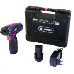 Дрель электрическая аккумуляторная 12 В, 1,5 А*ч (ДЭА-12 В-04) "ДИОЛД"