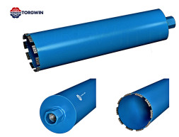 Алмазная коронка 132*450 ВТ24*3.8*10*11T TORGWIN