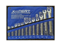 Набор ключей 12 предметов в чехле X-PERT