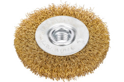 274100 Щетка для УШМ проволочная плоская 100мм (40шт)
