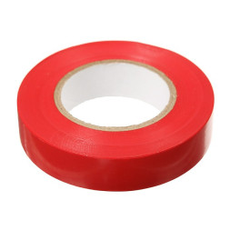 Изолента ПВХ 20м красная