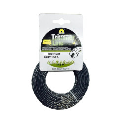 Леска для триммера витой квадрат DUO TWIST 3,0мм/15м (35 шт.)