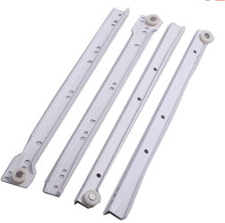 Направляющие роликовые (2шт.) 300/0,8 мм белый StahlBuro (25)