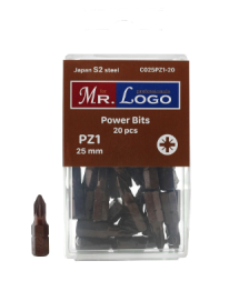 Насадки Mr.Logo 25РZ1 (S2) JAPAN (пластик.кор.)(20шт.)