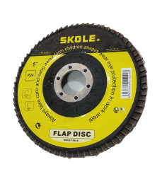 Круг лепестковый торцевой по мет.d125 P  60 SKOLE/КРЕОСТ