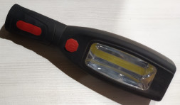 Лампа-фонарь с магнитом 1W LED+COB