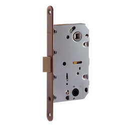 Корпус замка М 13П-96 мм пластик яз.(ст.медь) под фикс. "Нора-М"