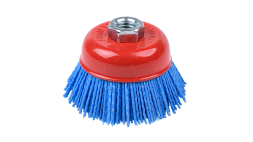 Щетка из нейлона 75мм М14 (чашечная)