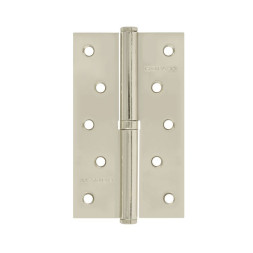 Петля сталь 750-5" (хром.покр.)правая (125*75*2,5) №2  "Нора-М"