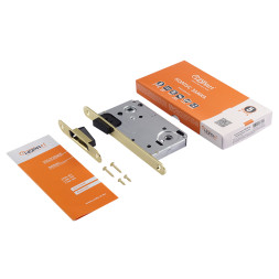 Корпус замка магн. 13М-90мм (хром) под фикс. с отв.планкой  "Нора-М"