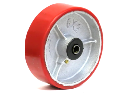 Колесо большегрузное без кронштейна полиуретан 160мм  P 63