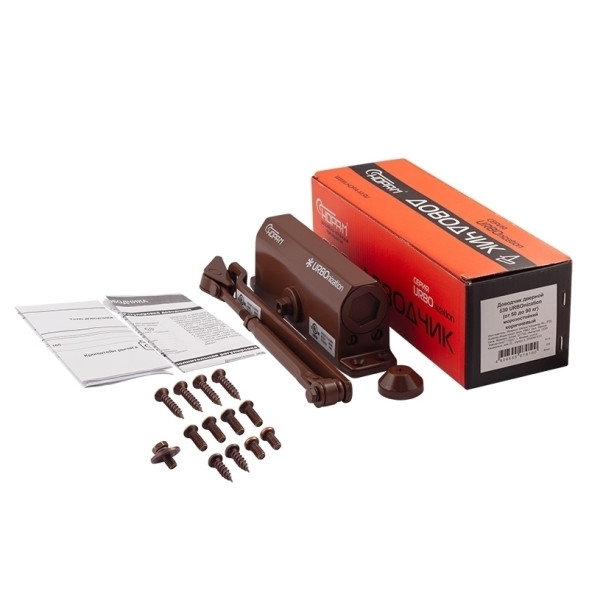 Доводчик 530 URBOnizatio (50-90кг) (коричневый.) морозостойкий "Нора-М"