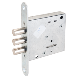 Замок врезной REX 1.4 -6-ти сув., 3 ригеля, планка овальная, 3 ключа (1,04,04)