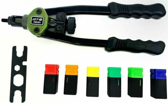 456363 Заклепочник для резьбовых заклёпок двуручный (М3-М10)