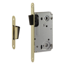 Корпус замка магн. 13М-90мм (зол.) под фикс. с отв.планкой  "Нора-М"