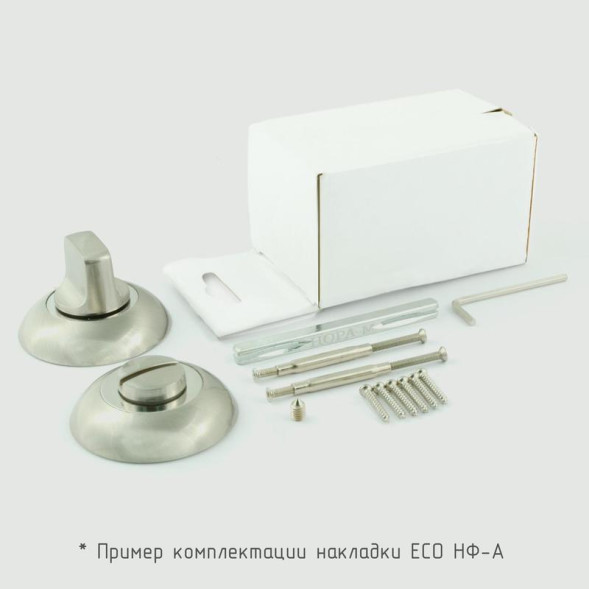 Накладка под фиксатор ECO НФ-А (мат. хром) " Нора-М"
