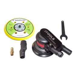 Машинка шлифовальная пневматическая ITOOLS. 5мм, подл.152мм, 15отв.(IT 152-5-H15-V)