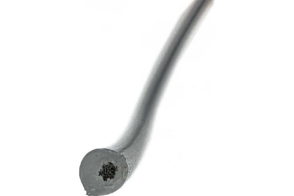 Леска (бокс) для газонокосилки серебро 2,4мм*87м 450г круг с графитовым наполнителем