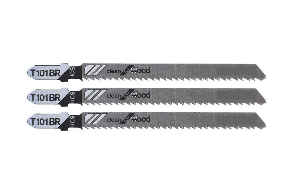 Пилочки SKOLE/КРЕОСТ T-101ВR для электролобзика (дерево, чистый рез, обратный зуб)(комплект 5шт)