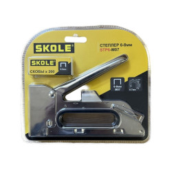 Степлер мебельный профессиональный 53 тип 6-8мм SKOLE