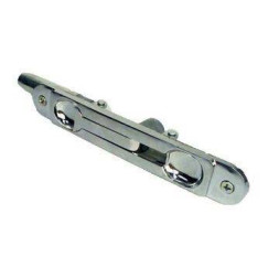 Шпингалет торцевой дверной 02 хром  (для кит.дверей) Замкофф