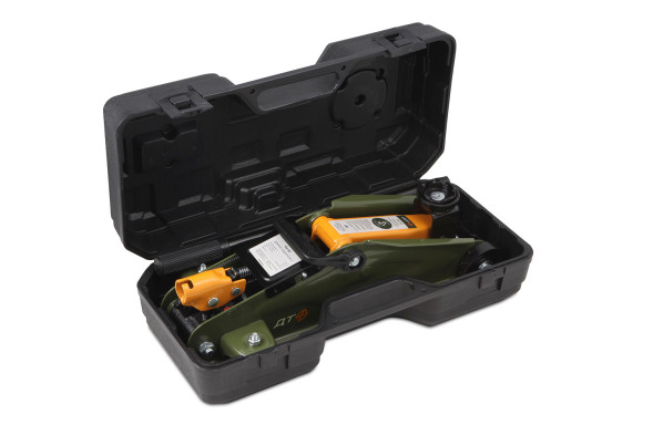 904122 Домкрат подкатной 2 тонны 135-340 мм в кейсе