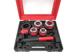 Набор клуппов  для нарезания труб (1",1/2",1 1/4",3/4") СЕБ