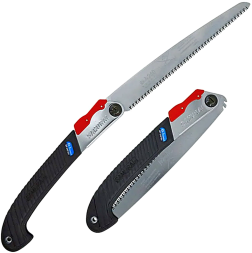 Пила складная, с прям. полотном, L=240мм/3мм, 2 угла фикс, в футляре