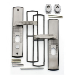 Ручка на планке для китайских дверей АR (правая) "Замкофф"