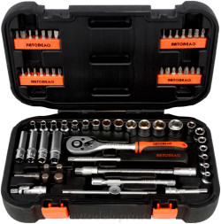 39934 Набор головок торцевых 64пр. 1/4"DR  АвтоДело