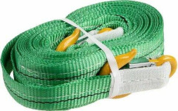 44508 Трос буксир-ный 7,5т (лента 5м, крюк-крюк) АвтоДело