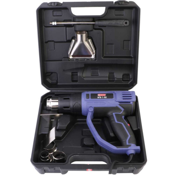 Воздухогрейка горячего воздуха 2000Вт фен (ВГВ-1-02) "ДИОЛД"