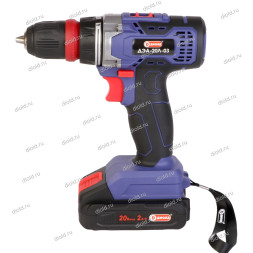 Дрель-шуруповерт ручная электрическая аккумуляторная (кейс) 1АКБ  (ДЭА-20Л-03) "ДИОЛД"