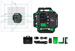 Профессиональный лазерный уровень ADA LaserTANK 4-360 GREEN Ultimate Edition