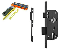 Корпус замка КЗВ-100 (70мм) (черный) Нора-М