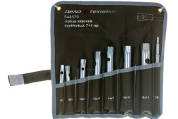 544570 Набор ключей трубчатых  штампованых 7 предм. планшет тетрон