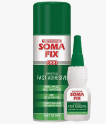 Клей экспресс склеивания двухкомпонентный 100гр.