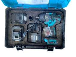 Бесщеточный ударный гайковерт, 700 Нм, 21v, 4Ah аккум. 2шт, головка 19мм, Кейс, З/У GROWER